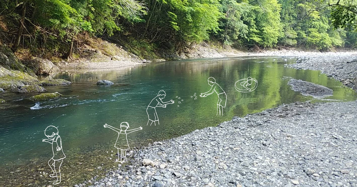 和歌山県龍神村のキャンプ施設 A+ komatagawa（アットコマタガワ